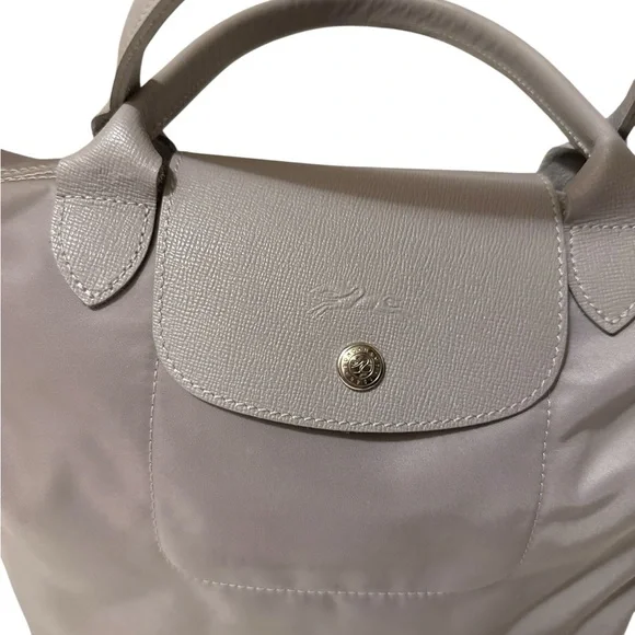 Longchamp Classic Gray Tote Bag with straps. In good conditions - Picture 4 of 16
